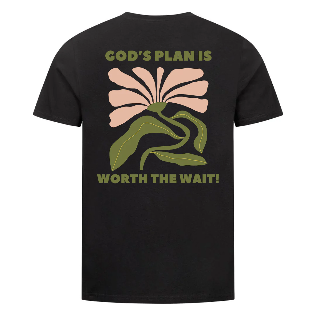 Gods Plan worth Shirt Backprint - Image 2