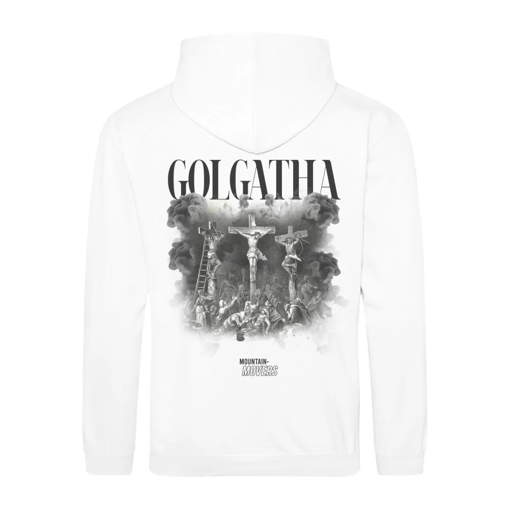 Golgatha Hoodie Streetwear BackPrint - Image 3
