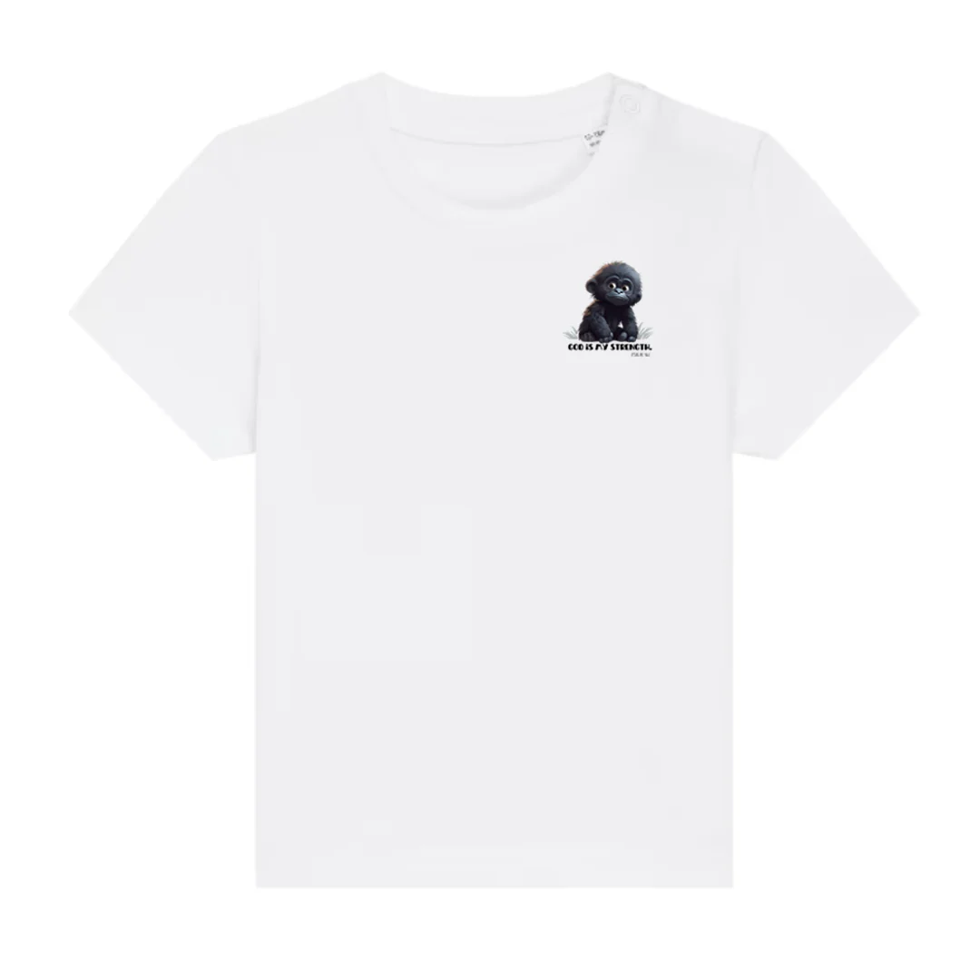 Gorilla Strength Baby T-Shirt - Image 3