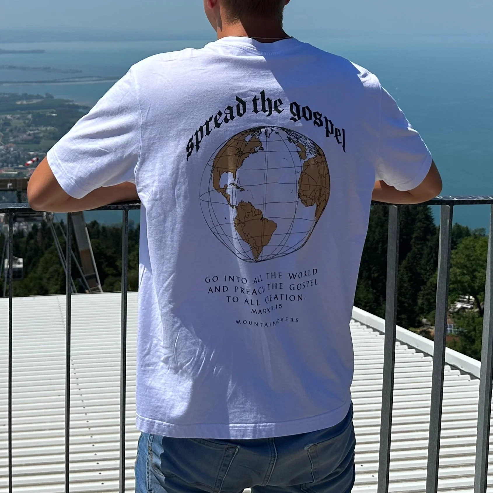 Gospel Oversized Shirt BackPrint - Image 5