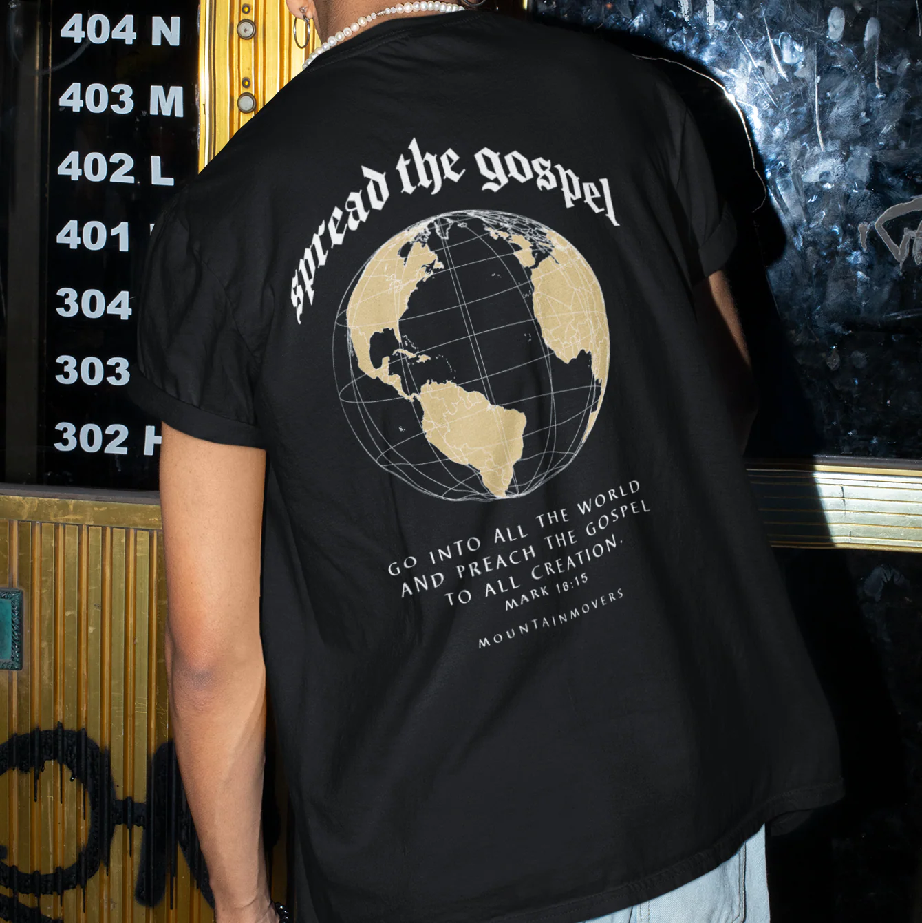 Gospel Oversized Shirt BackPrint - Image 7