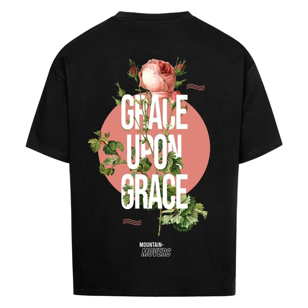 Grace upon Grace Oversized Shirt BackPrint - Image 2