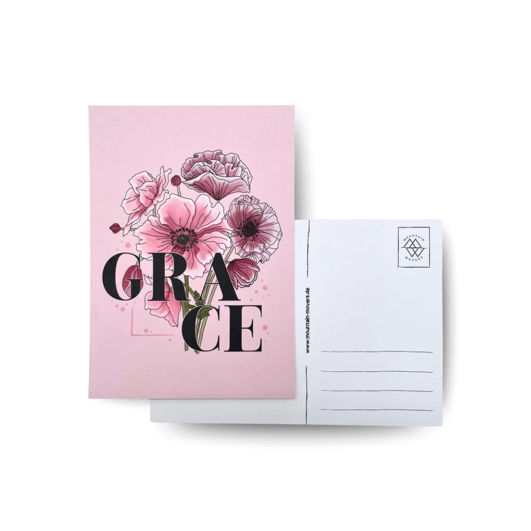 Grace Flower Postkarte - Image 2