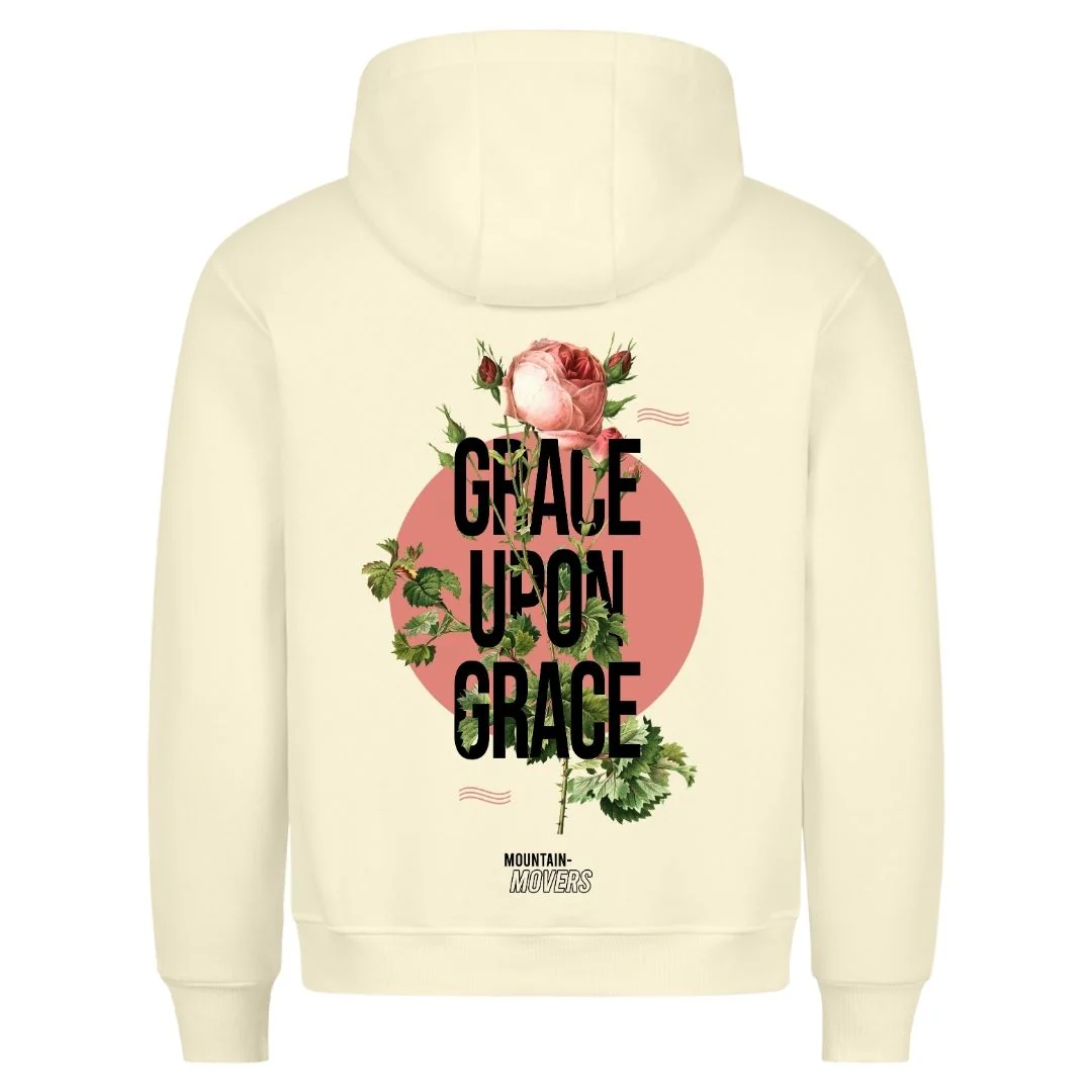 Grace upon Grace Hoodie Backprint - Image 3