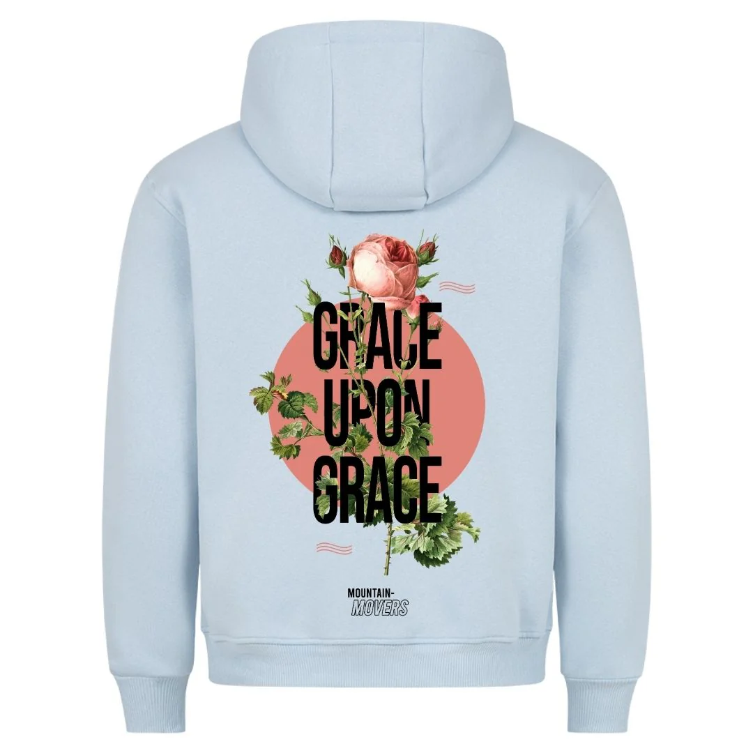 Grace upon Grace Hoodie Backprint - Image 5