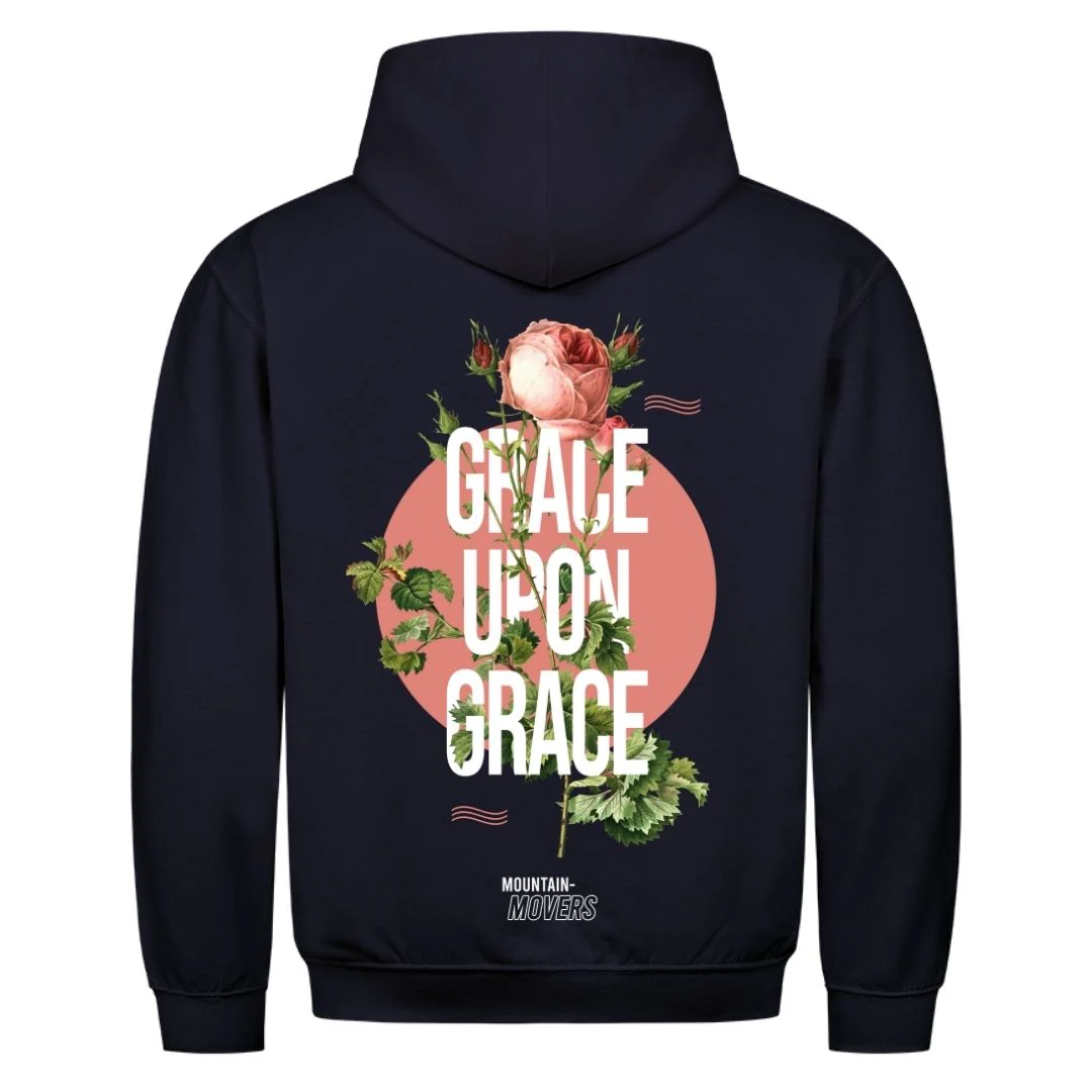 Grace upon Grace Hoodie Backprint - Image 6
