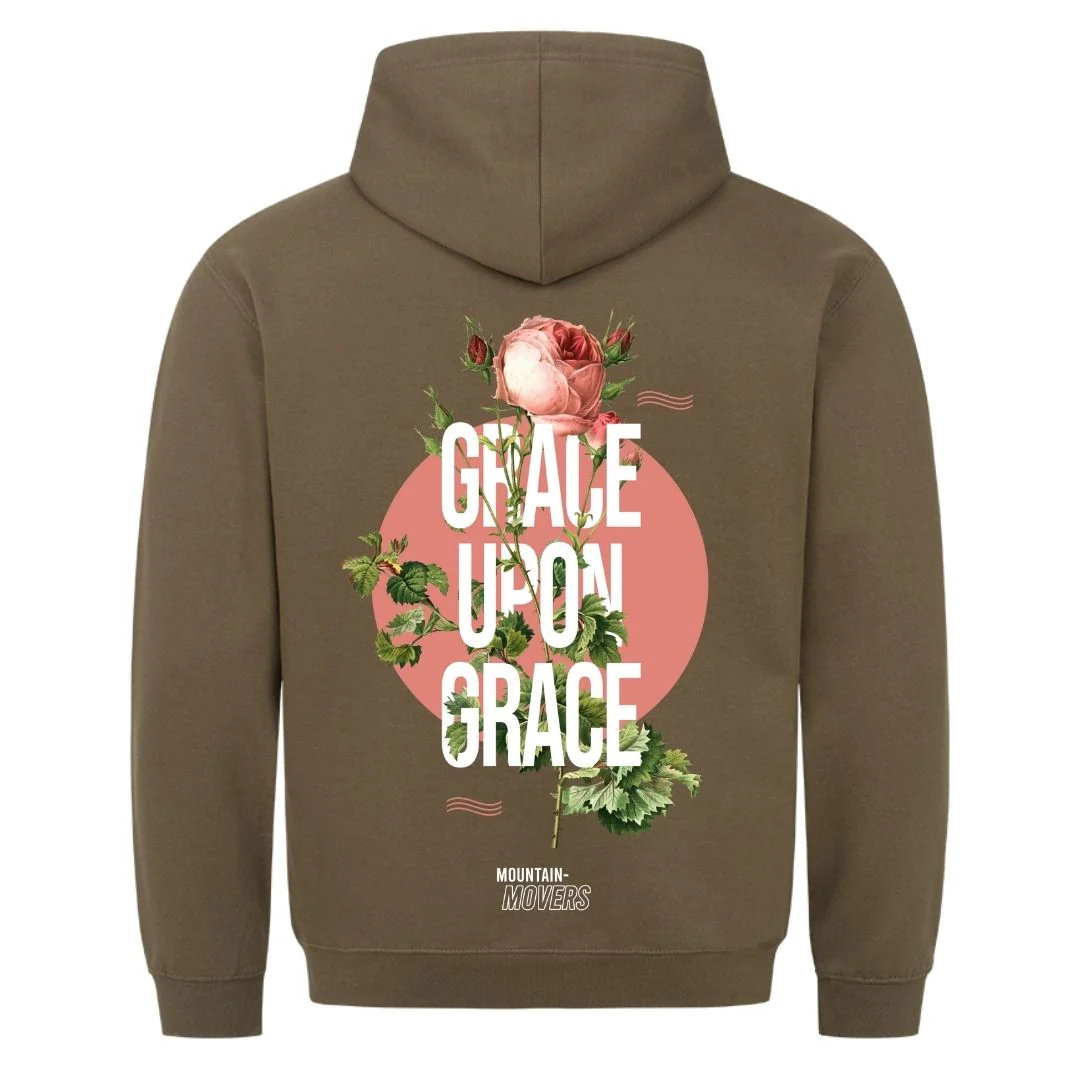 Grace upon Grace Hoodie Backprint - Image 7