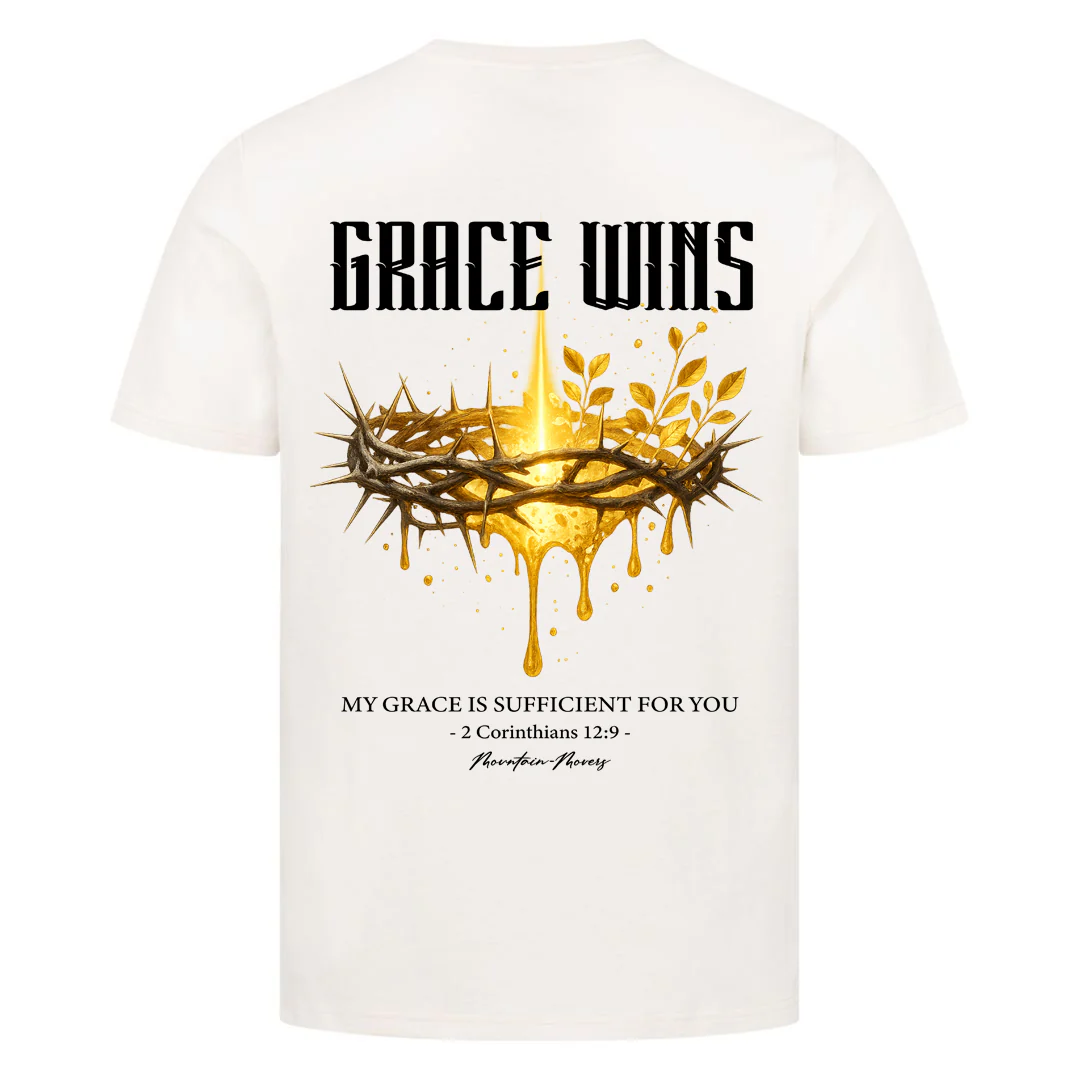 Grace wins Shirt Backprint - Image 3