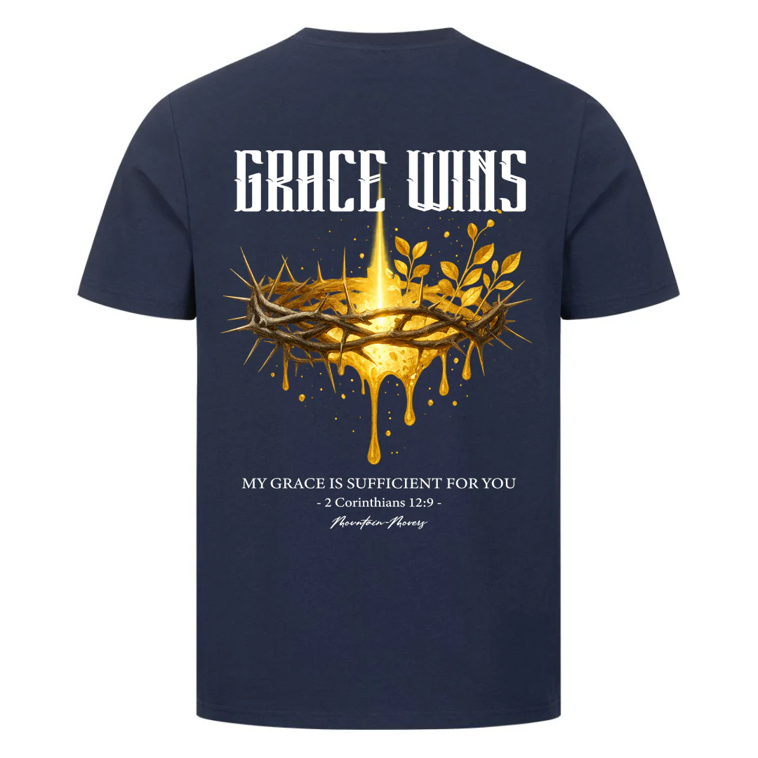 Grace wins Shirt Backprint - Image 4