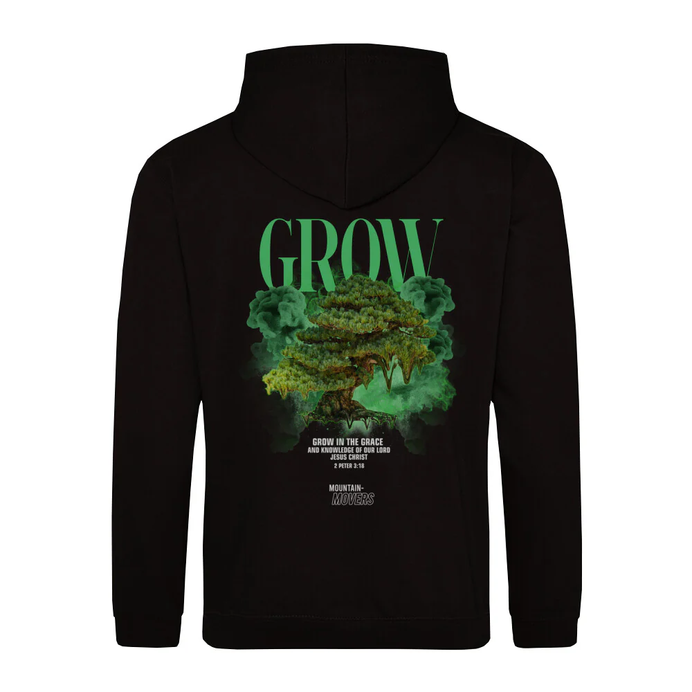 Grow Streetwear Hoodie BackPrint