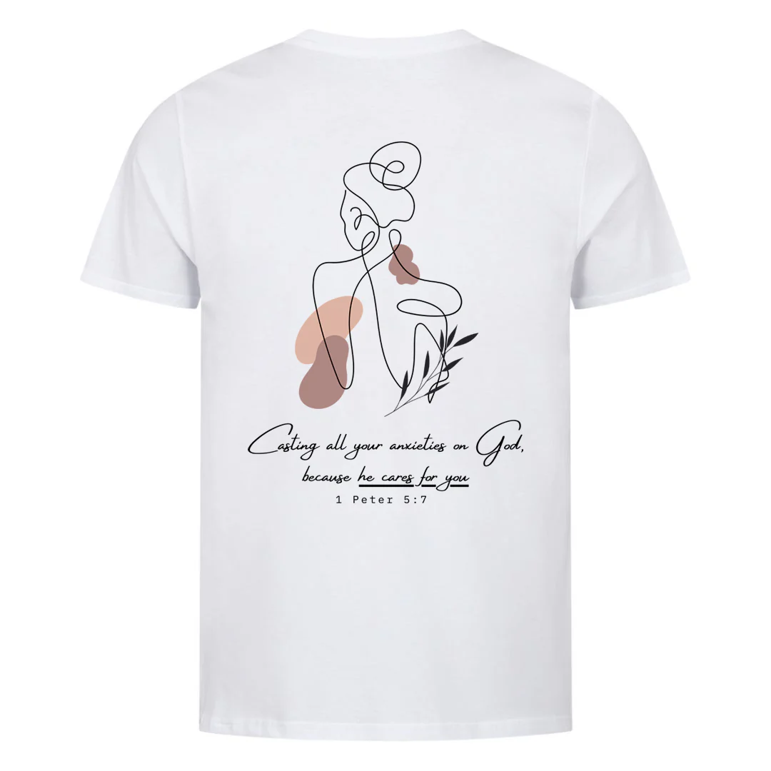 He cares for you Shirt Backprint - Image 6