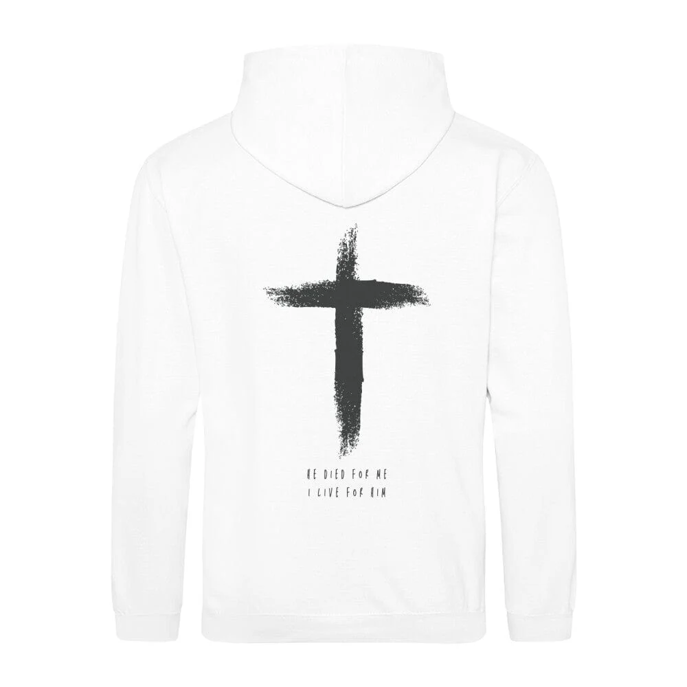 He Died Hoodie BackPrint - Image 4