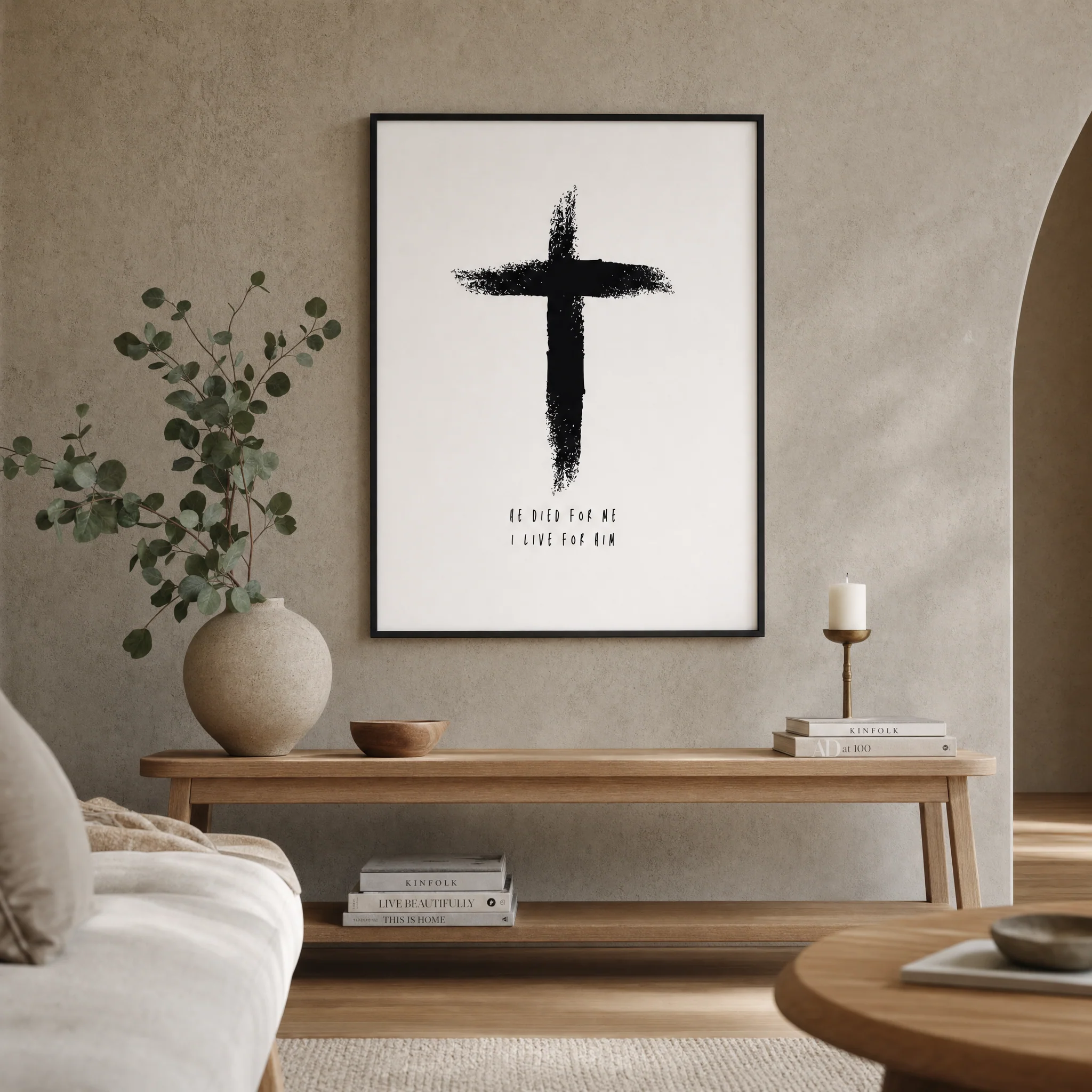 He Died Poster A4 + A3 - Image 2