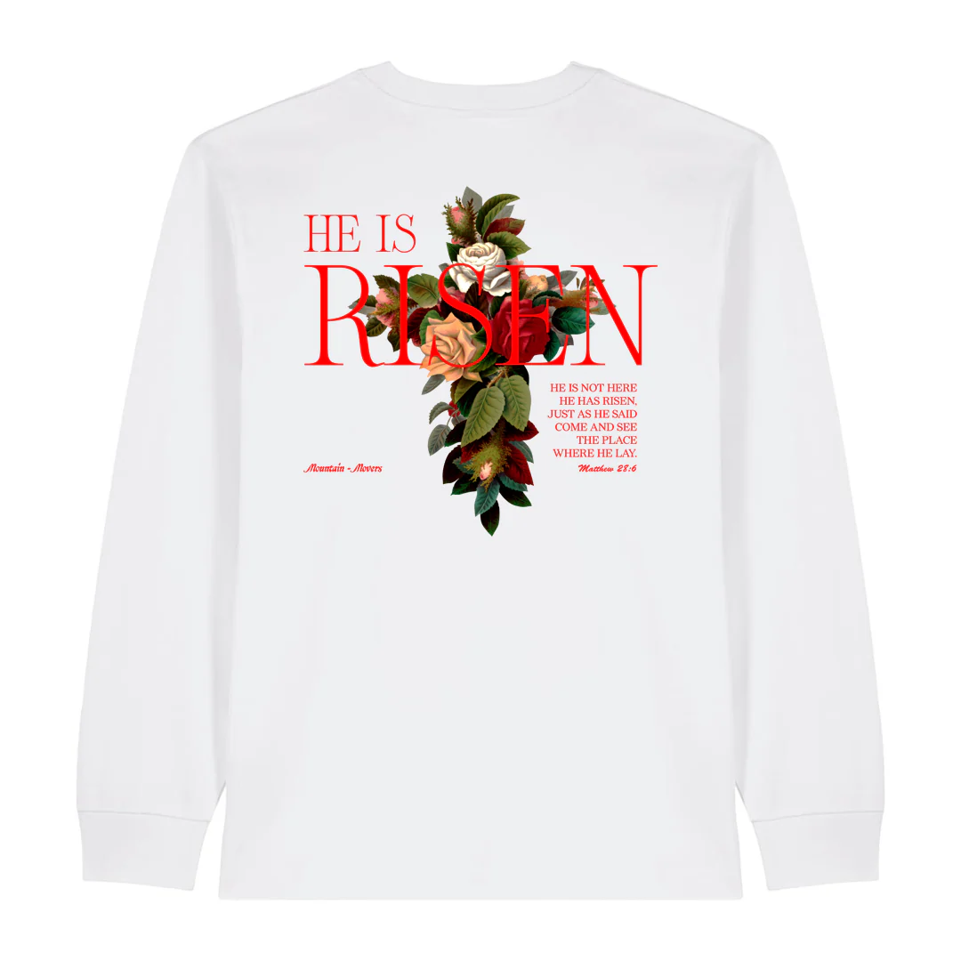 He is Risen Longsleeve BackPrint - Image 2