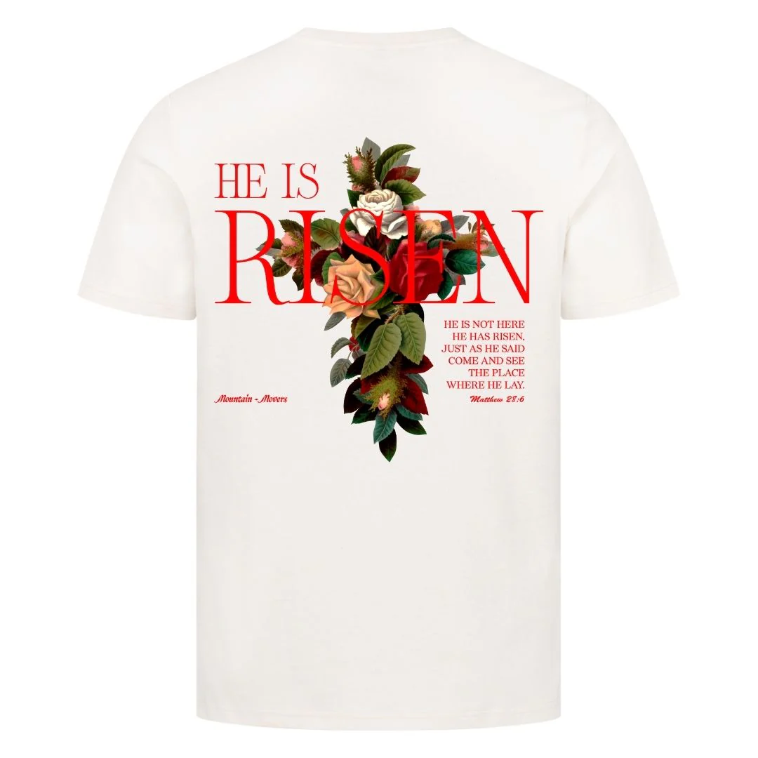He is Risen Shirt BackPrint - Image 3