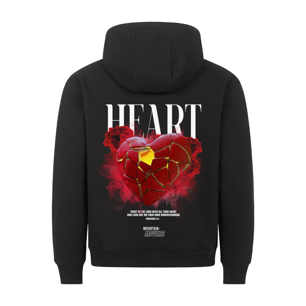 Heart Streetwear Hoodie BackPrint - Image 3