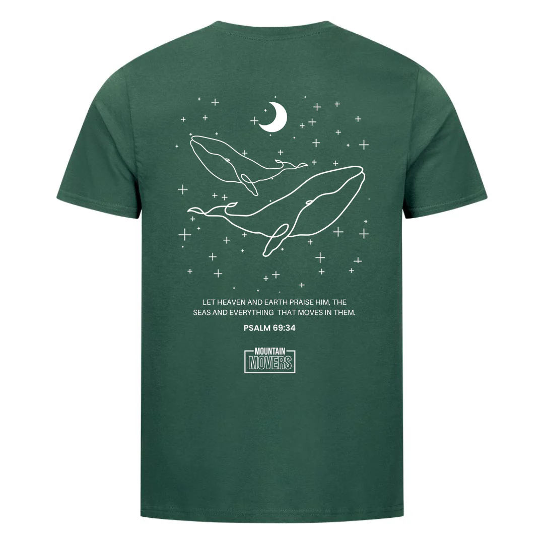 Heaven and earth praise him Shirt Backprint - Image 8