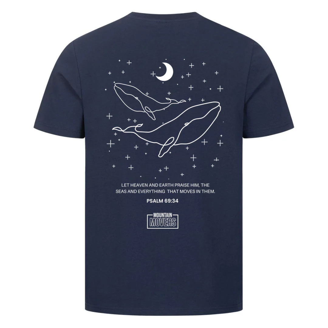 Heaven and earth praise him Shirt Backprint - Image 9