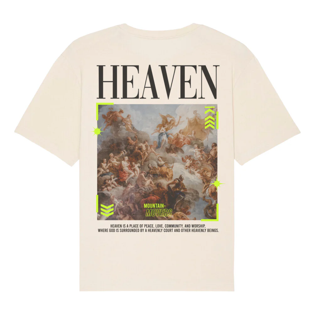 Heaven Oversized Shirt BackPrint - Image 6