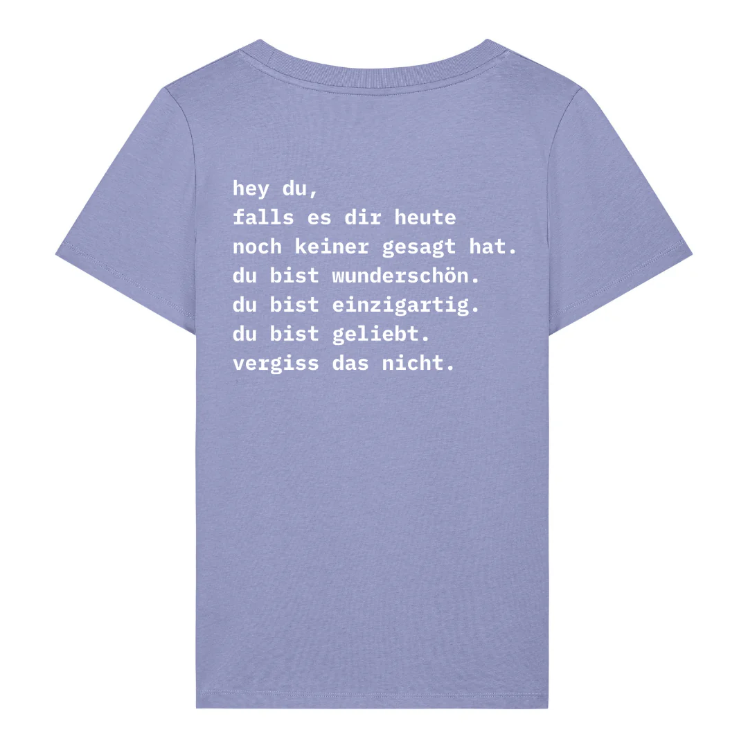 Keiner gesagt FRAUEN T-SHIRT Back-Print - Image 7