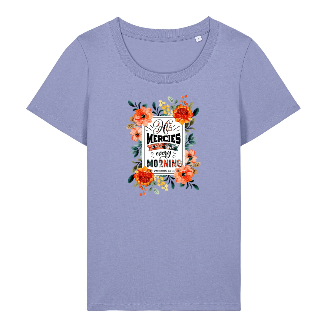 HIS MERCIES FRAUEN T-SHIRT FRONT - Image 8