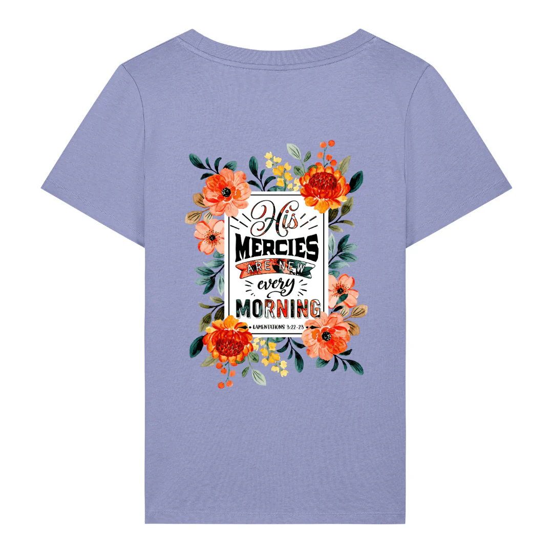 HIS MERCIES FRAUEN T-SHIRT BACK - Image 7