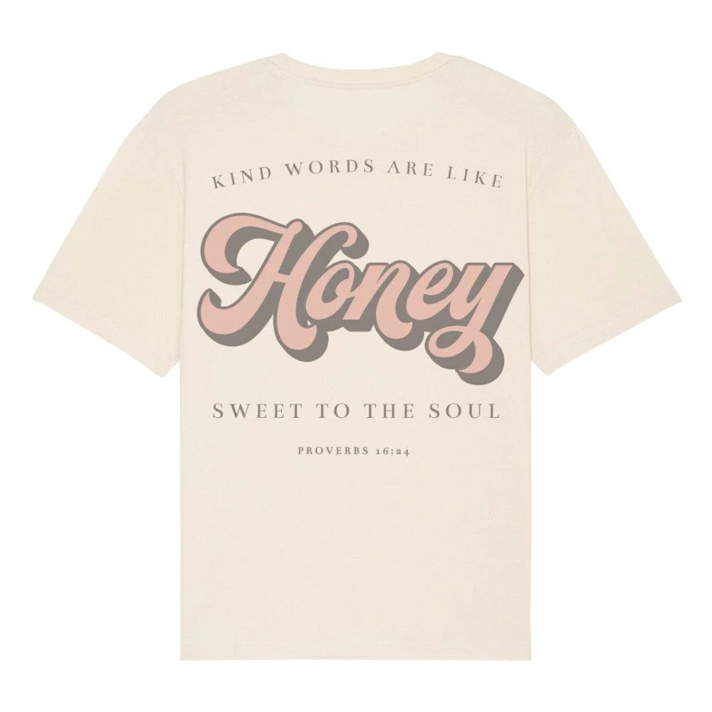 Honey Oversized Shirt BackPrint - Image 6