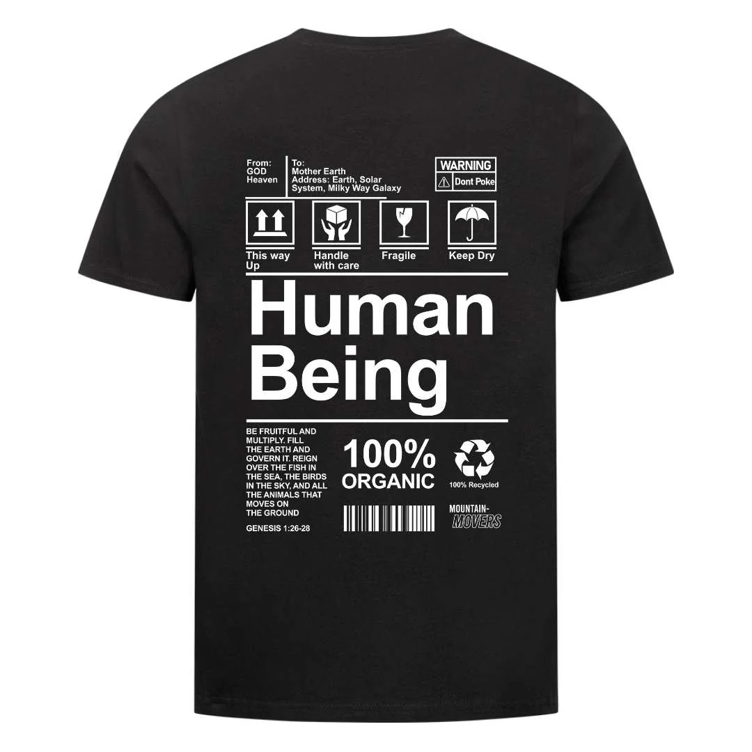 Human Being Shirt BackPrint - Image 2