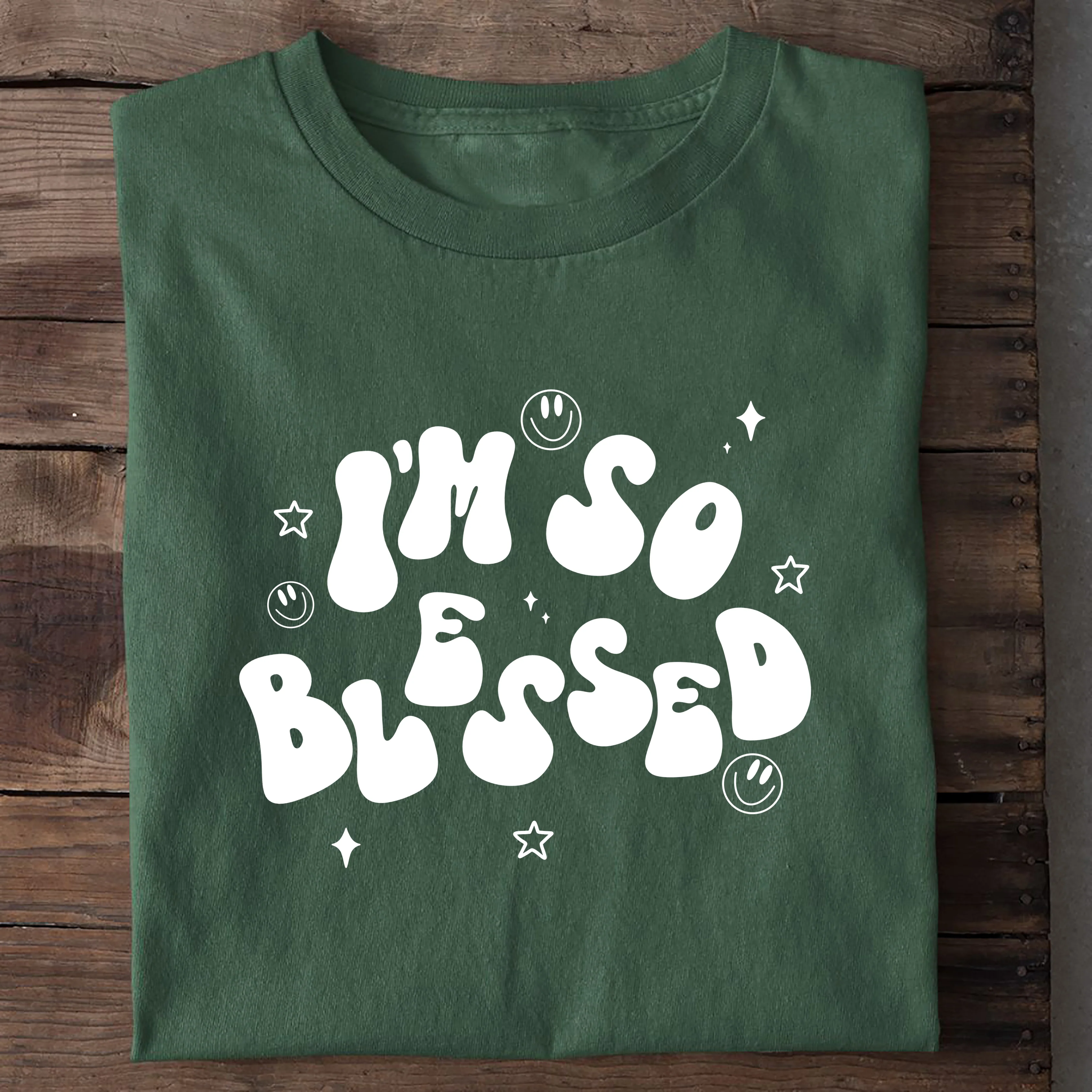 i´m so blessed star Shirt - Image 8