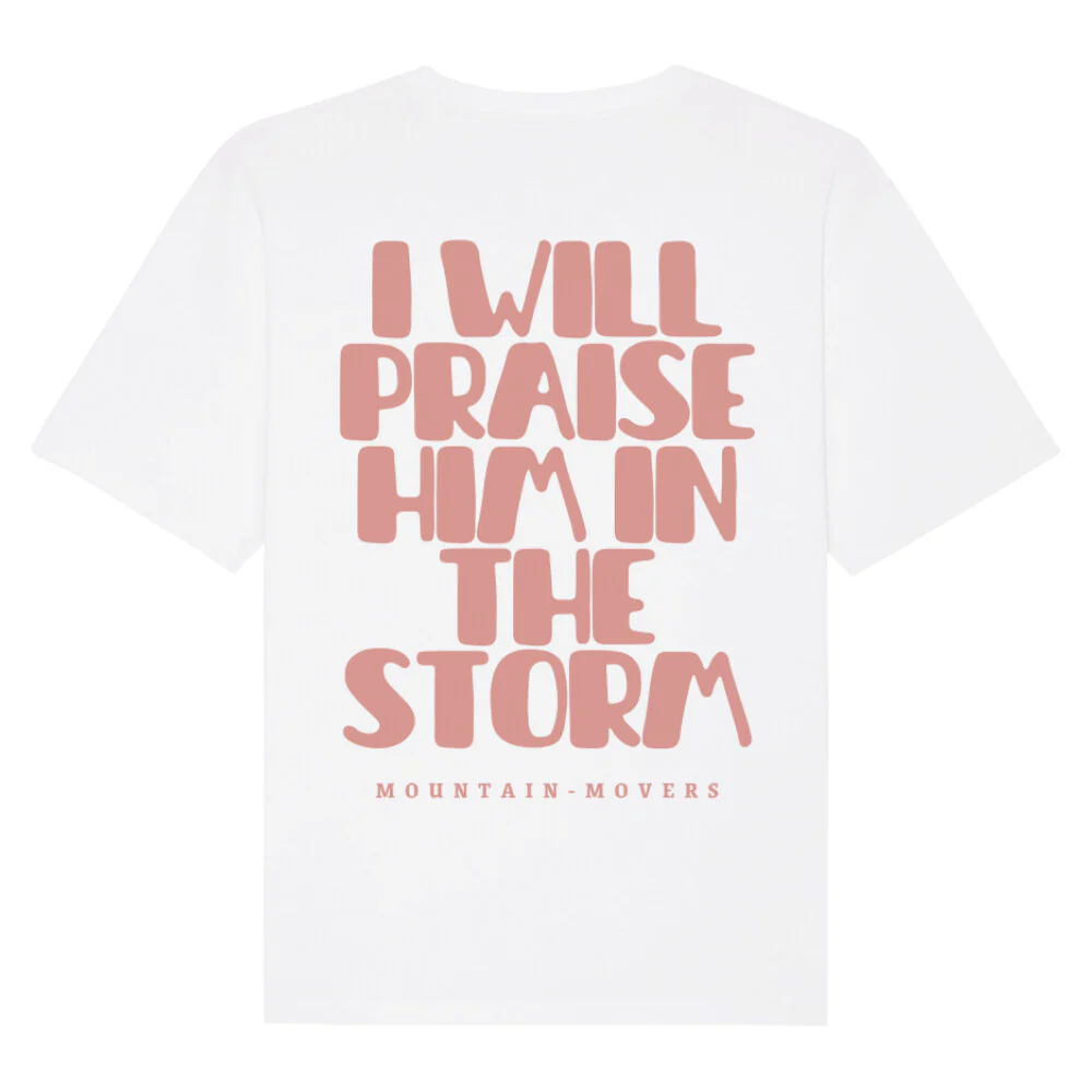 I will praise him Oversized Shirt BackPrint - Image 4