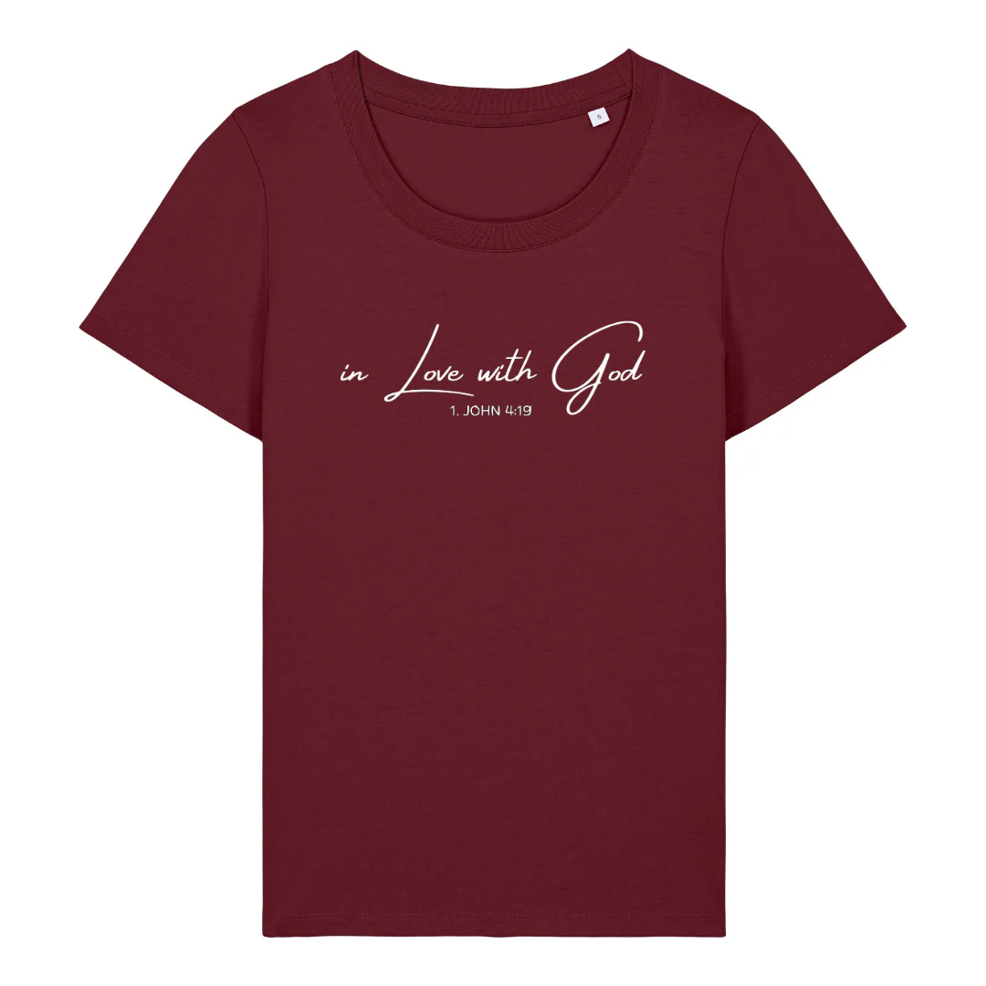In Love with God Frauen Shirt - Image 6