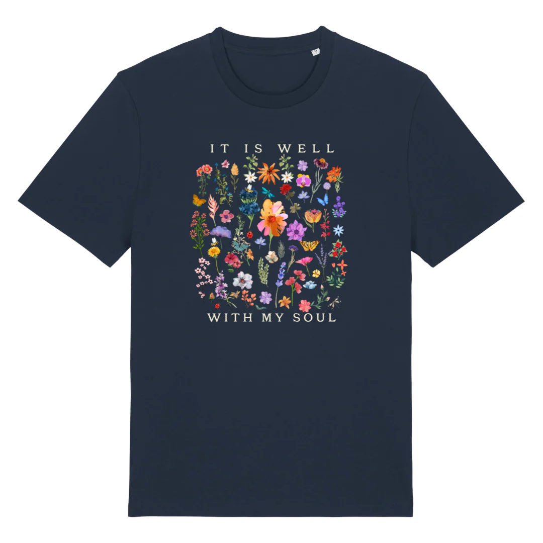 It is Well (Flowers) Shirt - Image 9