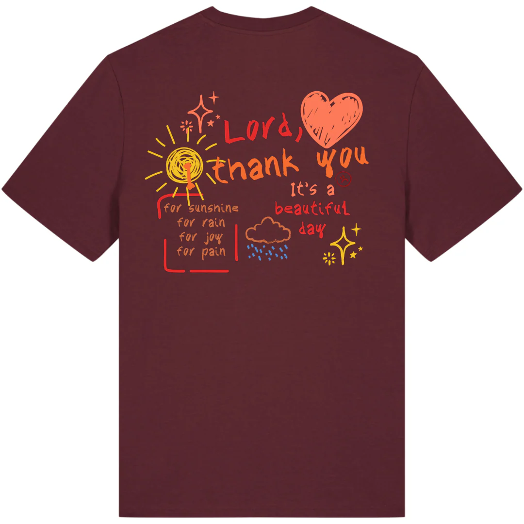 It´s a beautiful Day Unisex Shirt BackPrint - Image 5