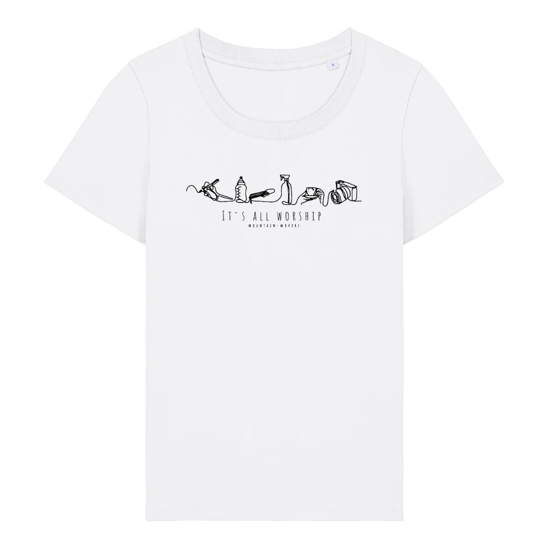 It´s all worship Frauen T-Shirt - Image 4