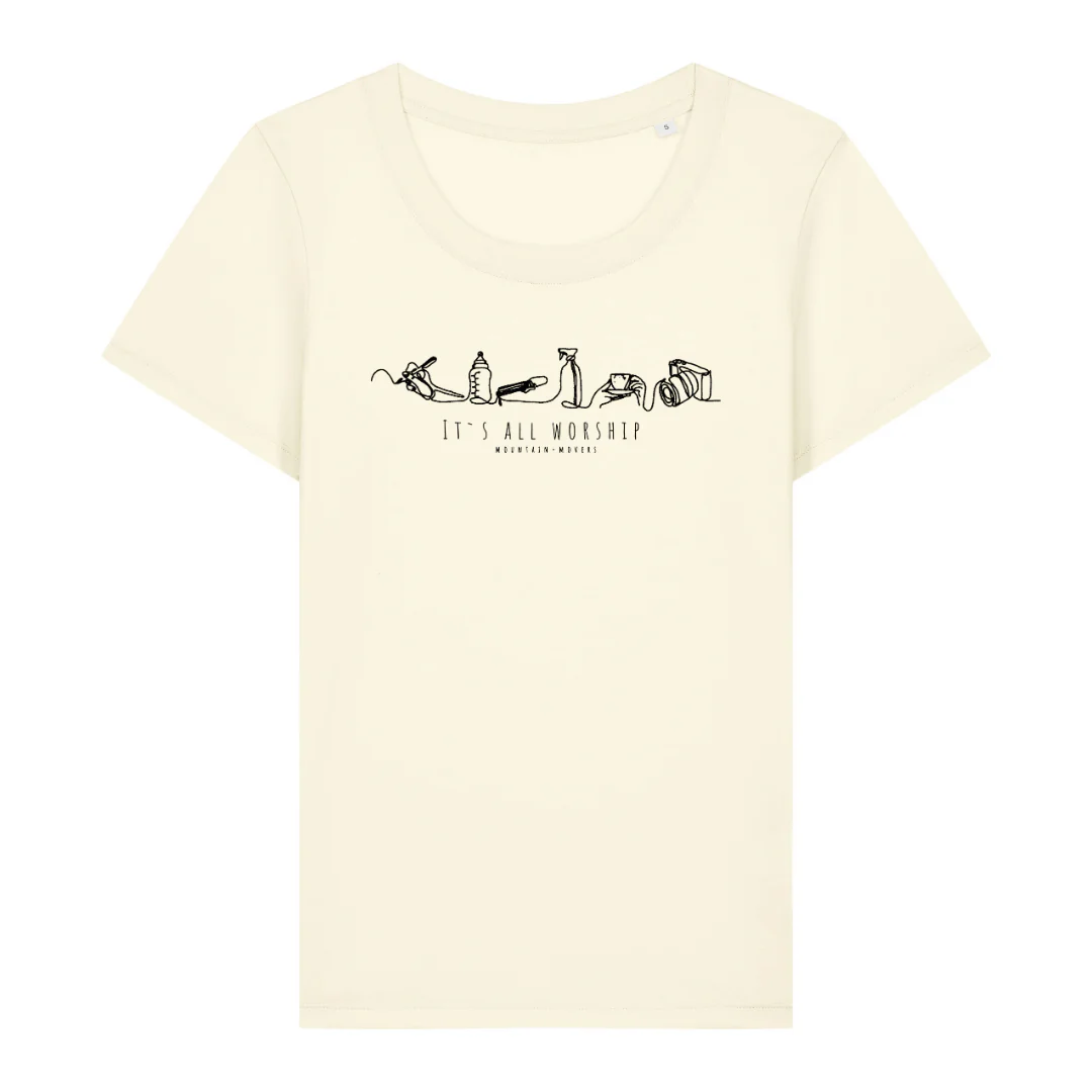 It´s all worship Frauen T-Shirt - Image 5