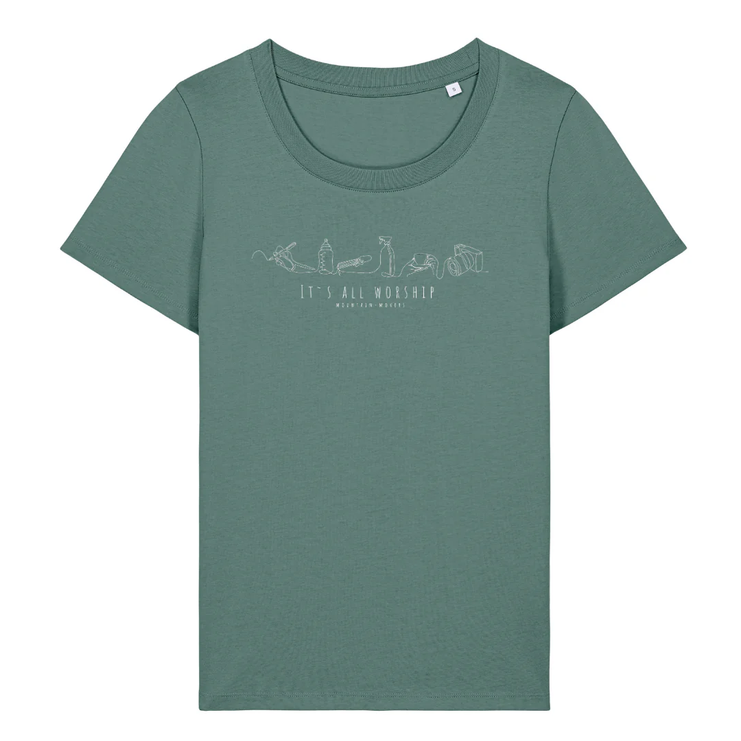 It´s all worship Frauen T-Shirt - Image 7