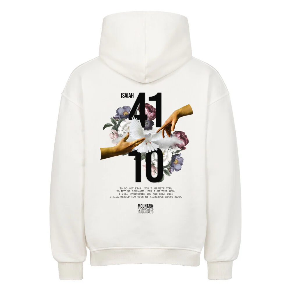 Jesaja 41:10 Oversized Hoodie BackPrint - Image 3