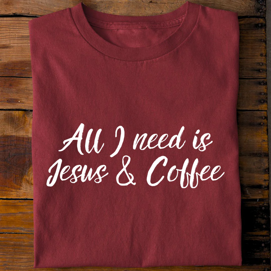 Jesus and Coffee Shirt - Image 10