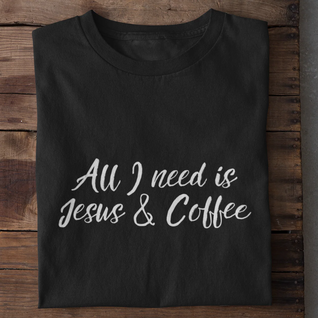 Jesus and Coffee Shirt - Image 2