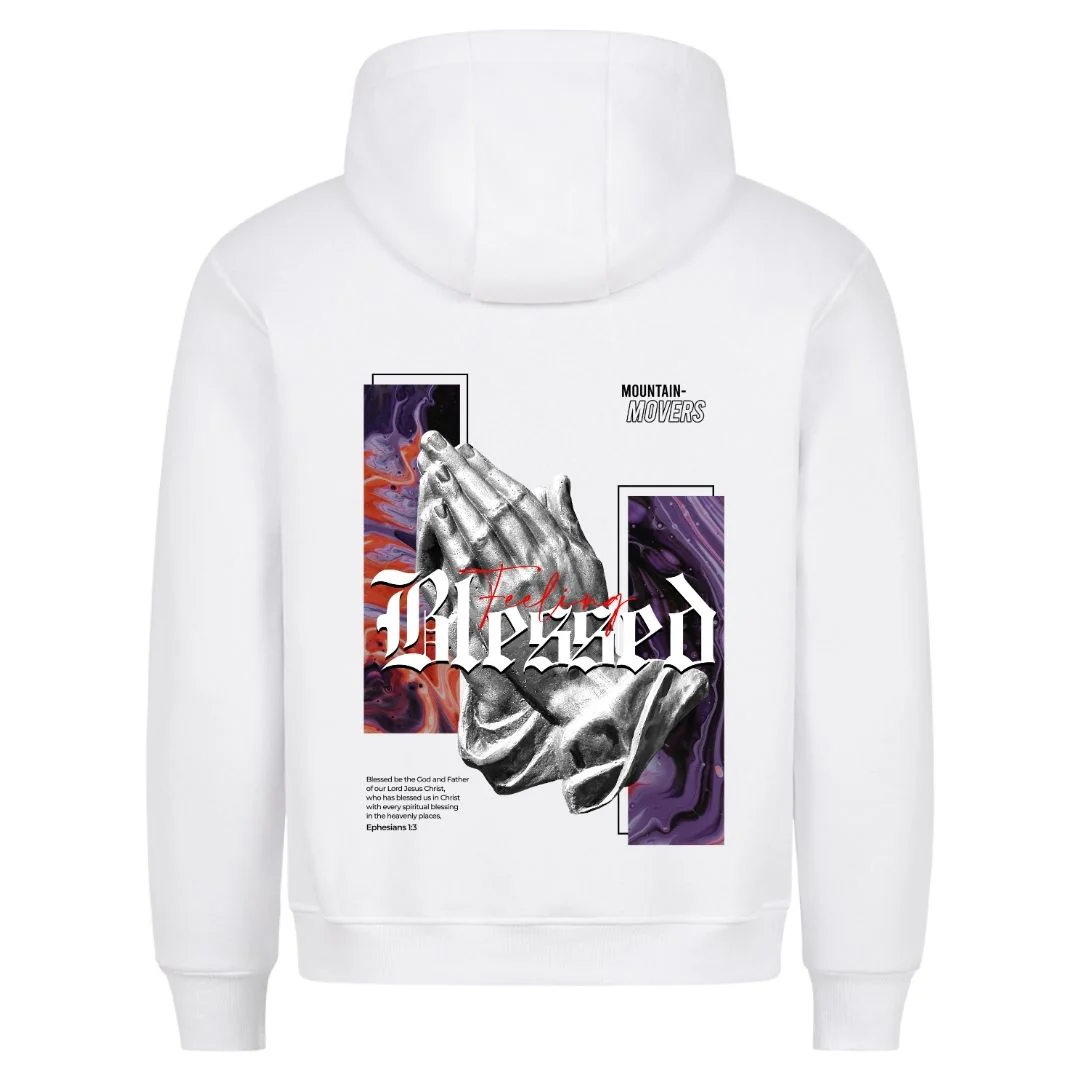 Feeling Blessed Hoodie Backprint - Image 2