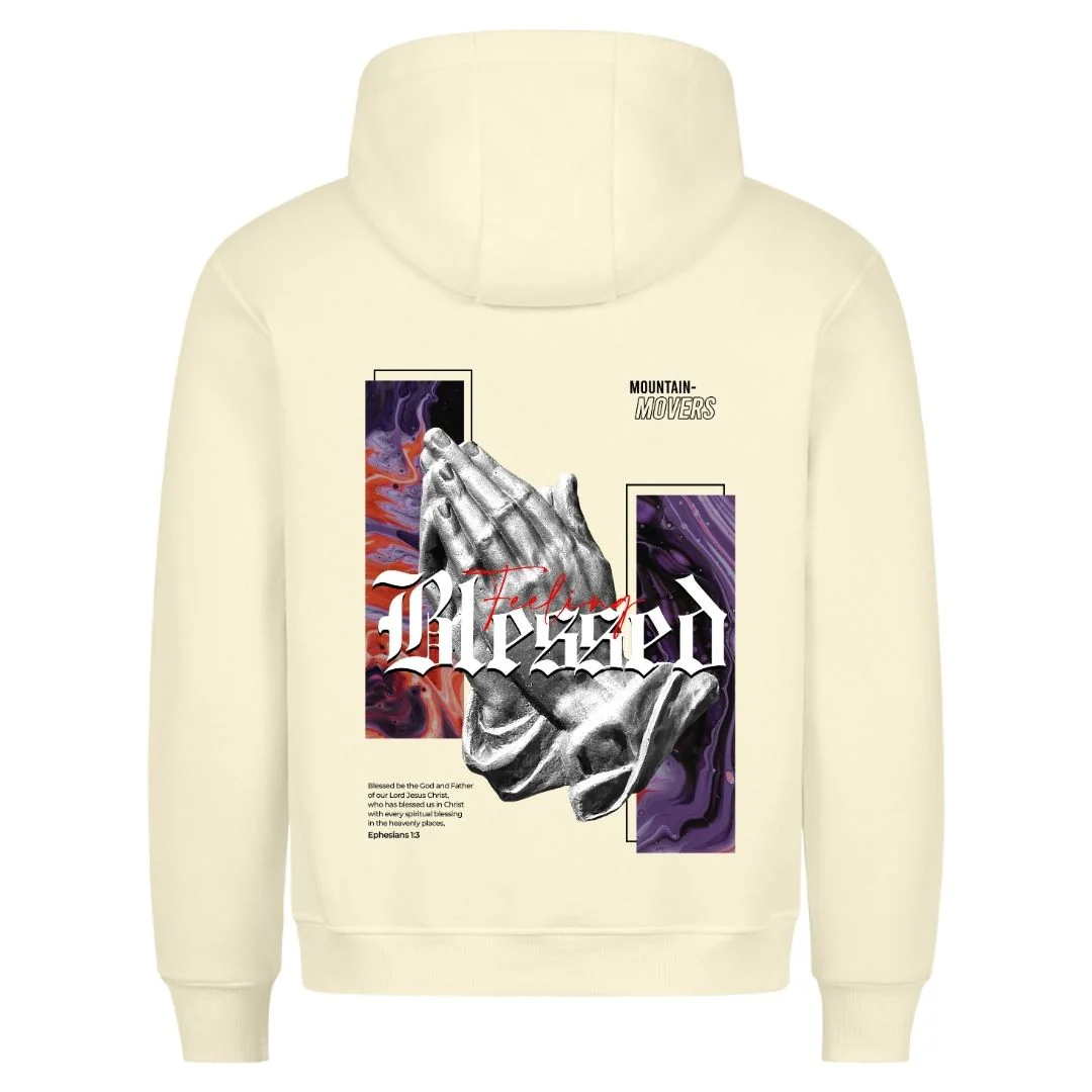 Feeling Blessed Hoodie Backprint - Image 3