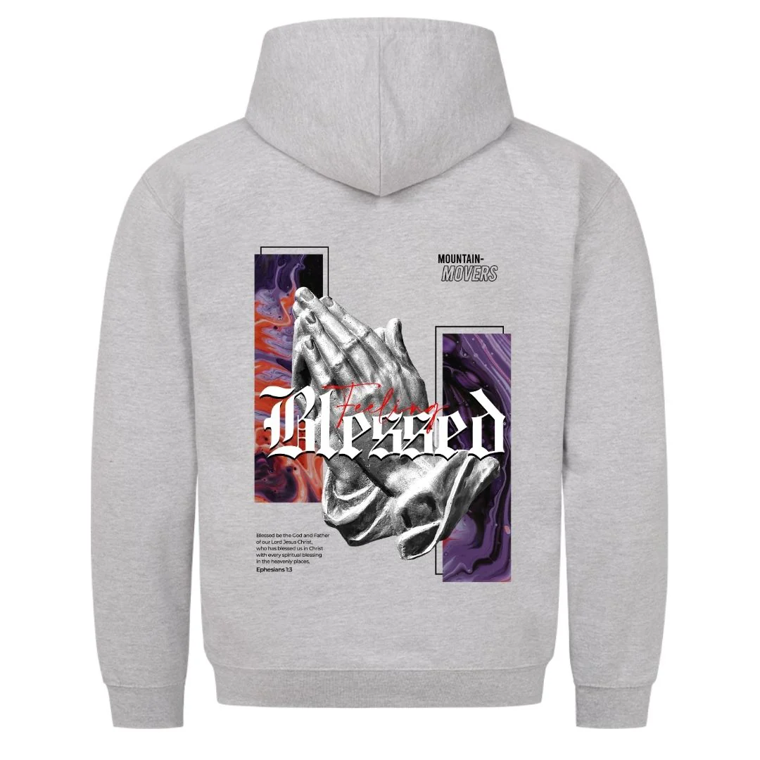 Feeling Blessed Hoodie Backprint - Image 4