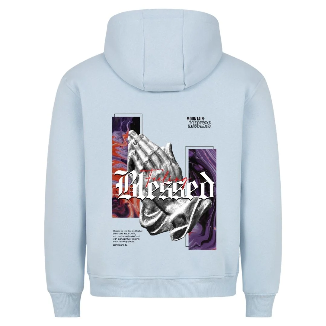 Feeling Blessed Hoodie Backprint - Image 5