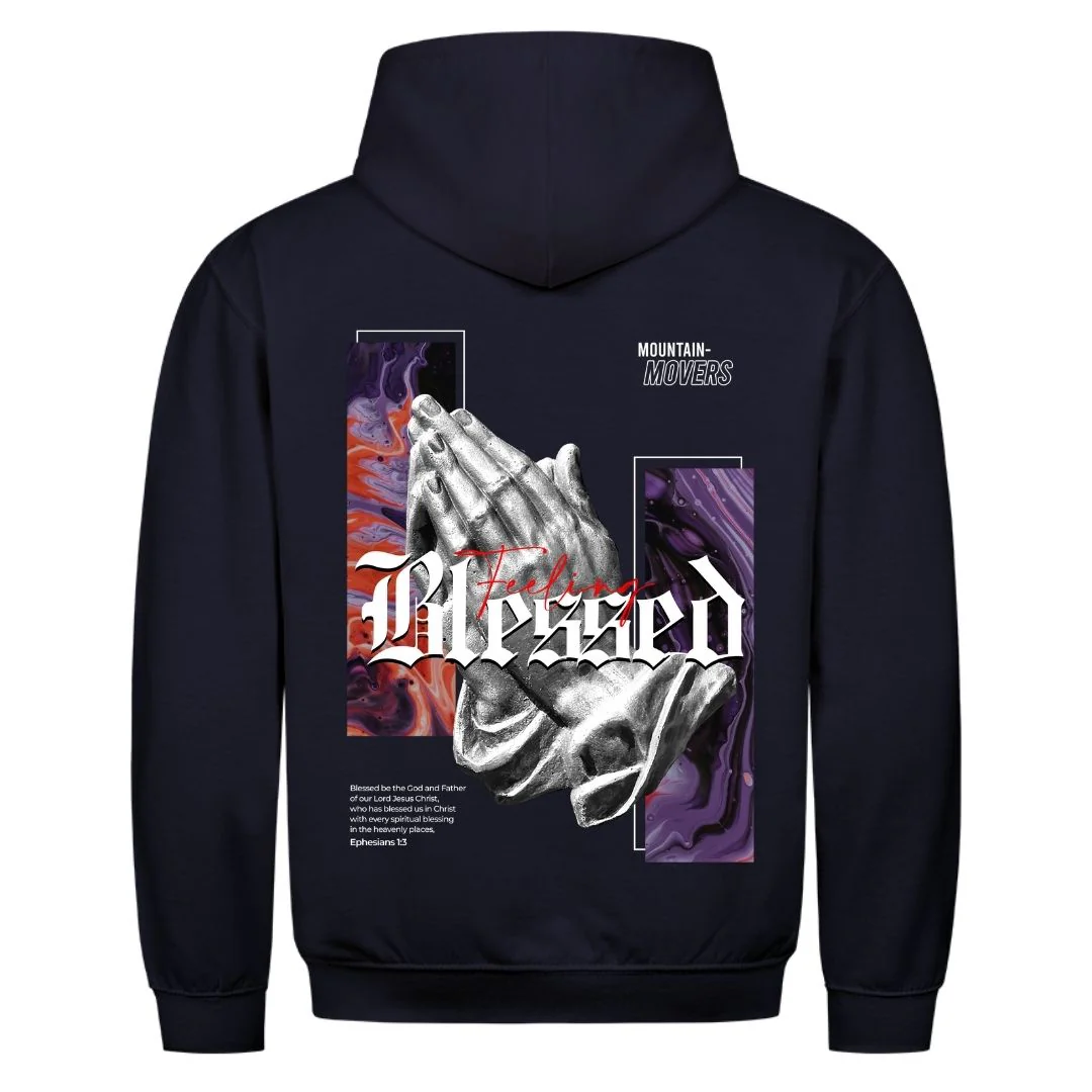 Feeling Blessed Hoodie Backprint - Image 6