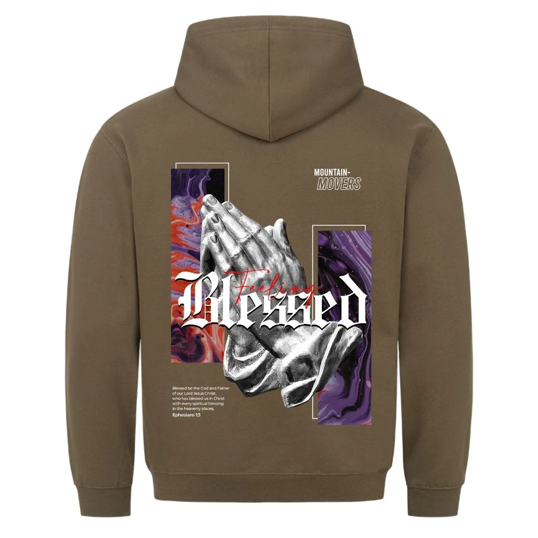 Feeling Blessed Hoodie Backprint - Image 7