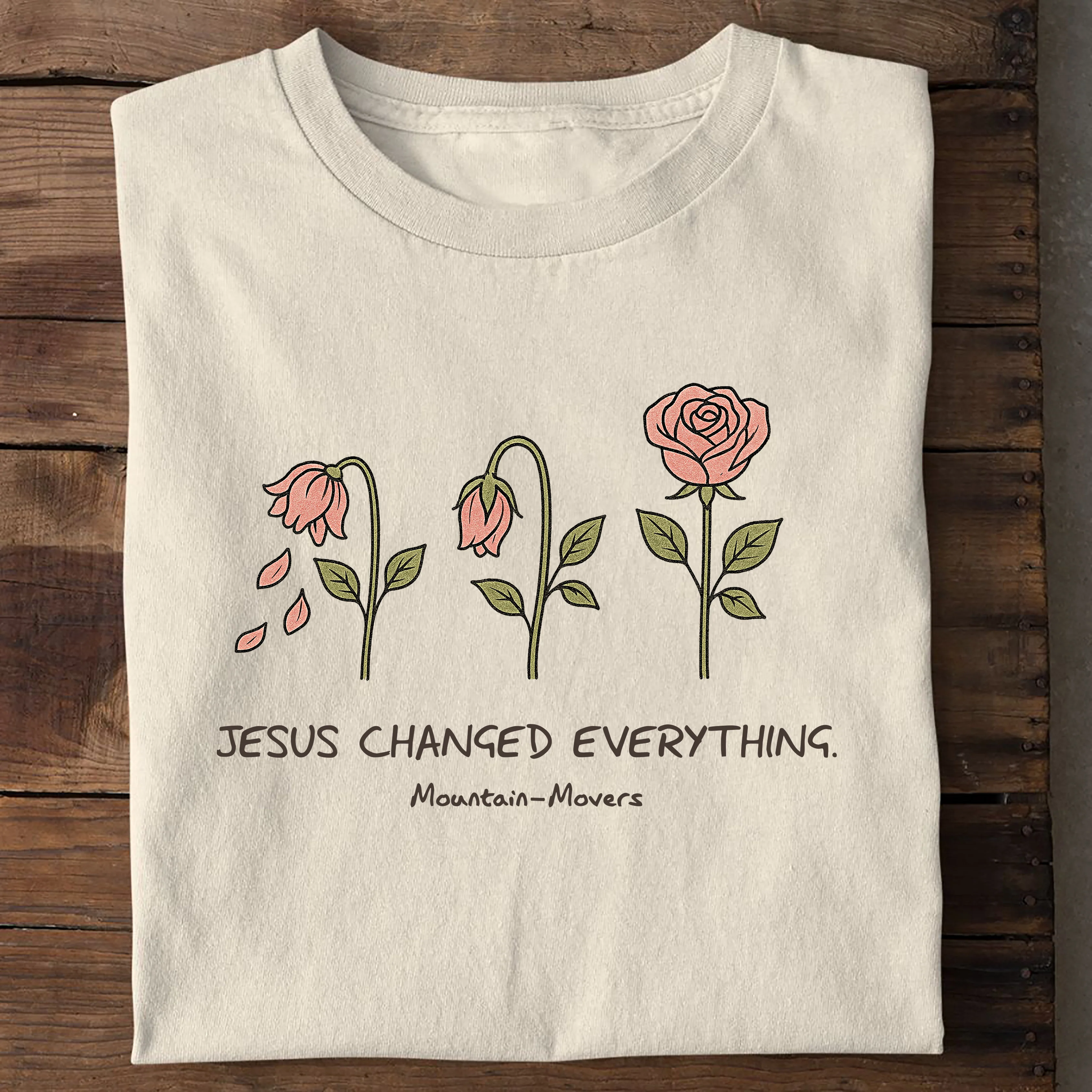 JESUS CHANGED EVERYTHING Shirt - Image 6