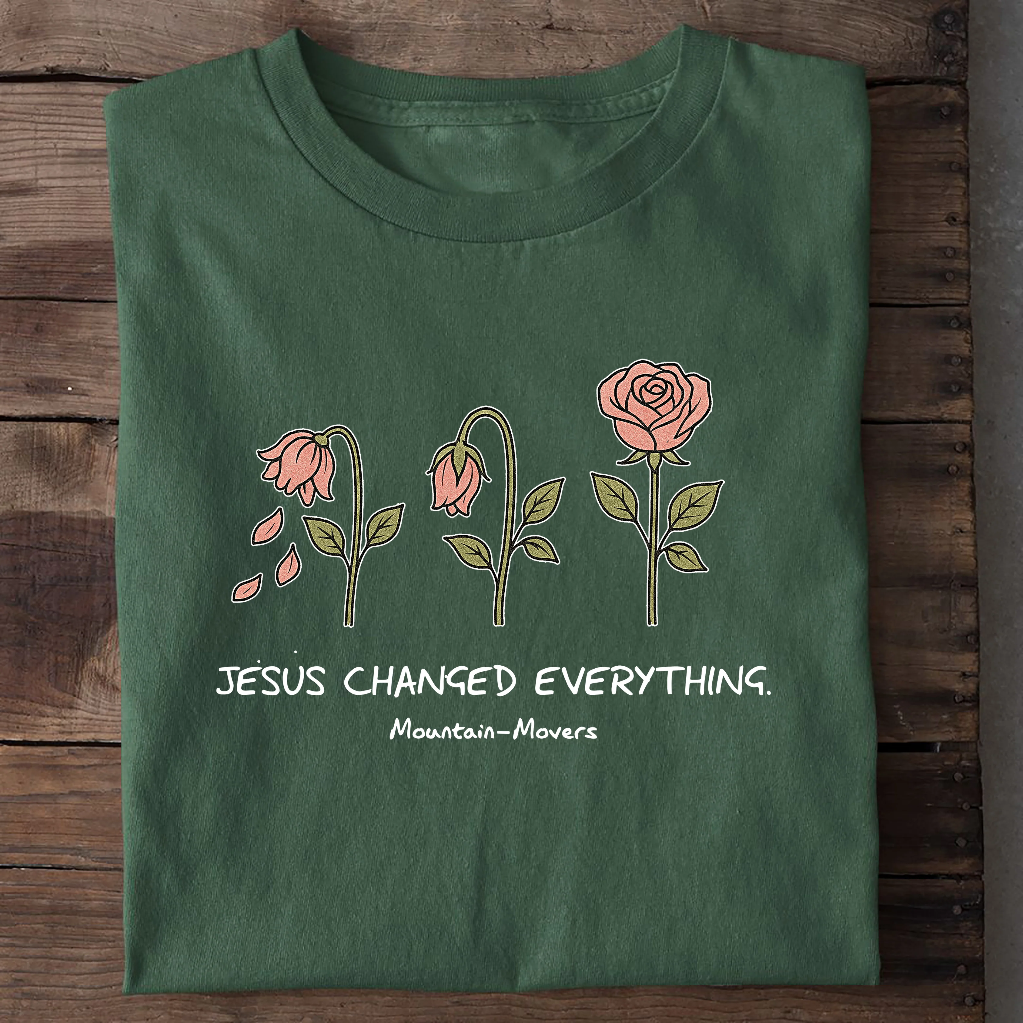 JESUS CHANGED EVERYTHING Shirt - Image 8