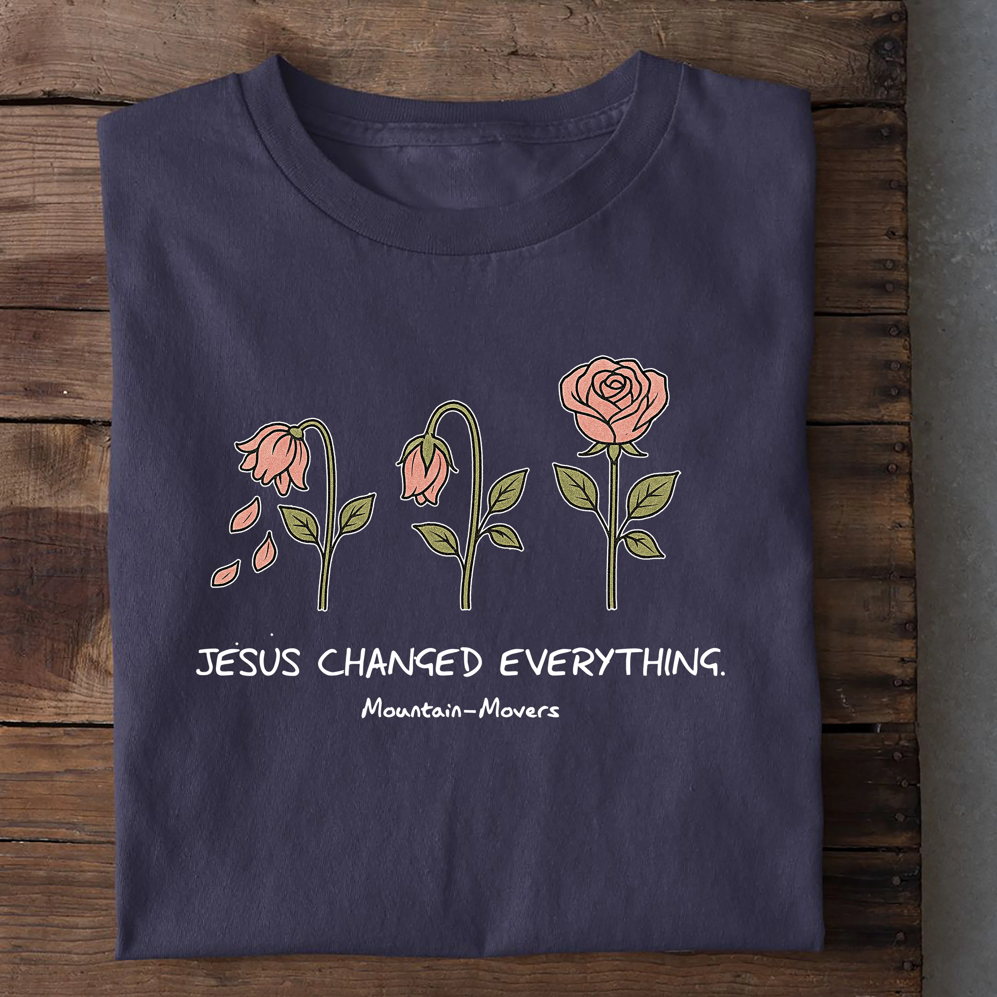 JESUS CHANGED EVERYTHING Shirt - Image 9