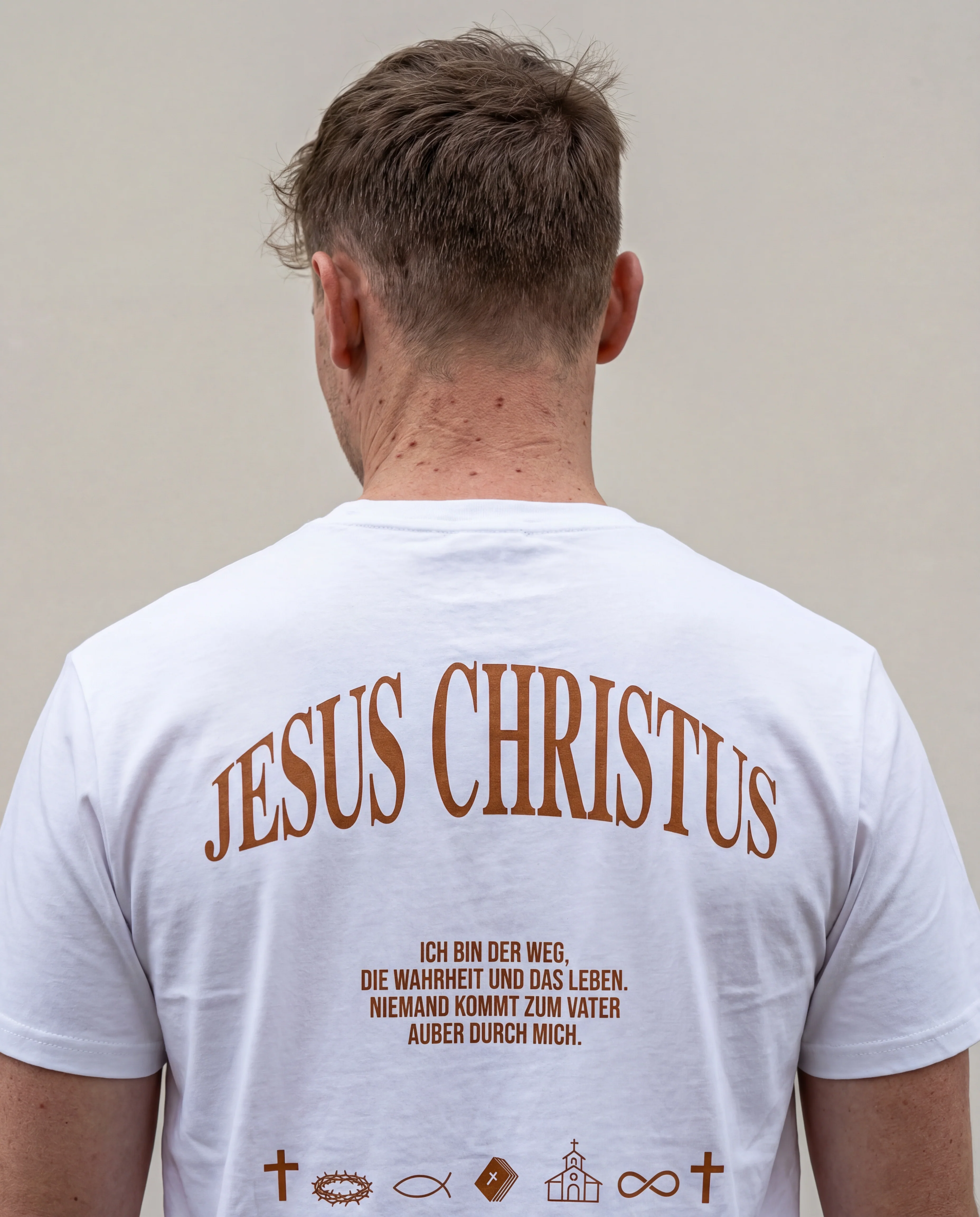 Jesus Christus Shirt Backprint