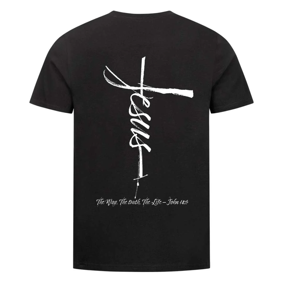 Jesus Cross Shirt BackPrint - Image 4